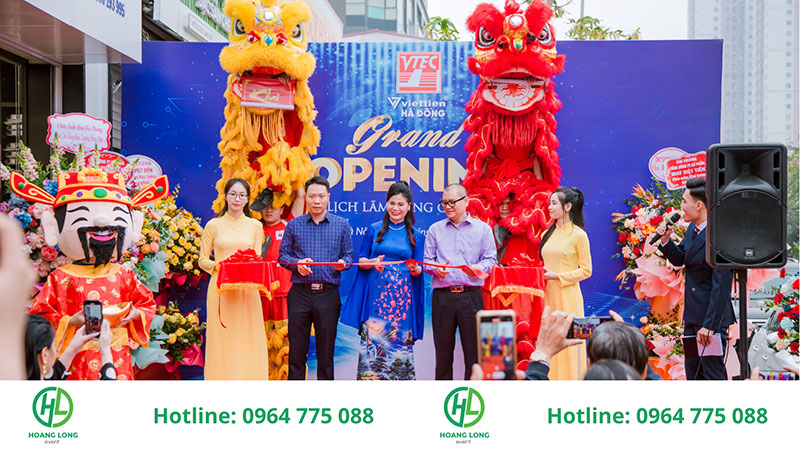 bộ cắt băng khai trương gồm những gì